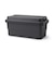 再生ポリプロピレン入り　頑丈収納ボックス　ダークグレー　特大