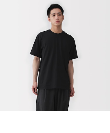 紳士　天竺編みクルーネック半袖Ｔシャツ