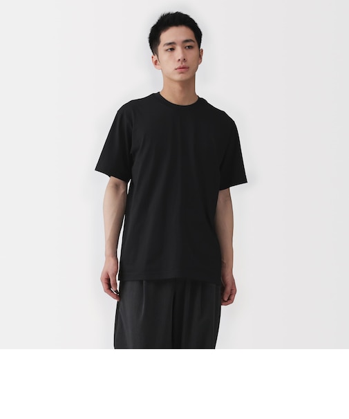 紳士　天竺編みクルーネック半袖Ｔシャツ