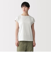 婦人 天竺編みフレンチスリーブTシャツ