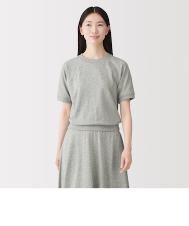 婦人 ライトスウェットクルーネック半袖Tシャツ