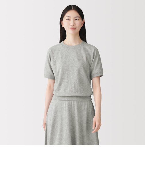 婦人 ライトスウェットクルーネック半袖Tシャツ