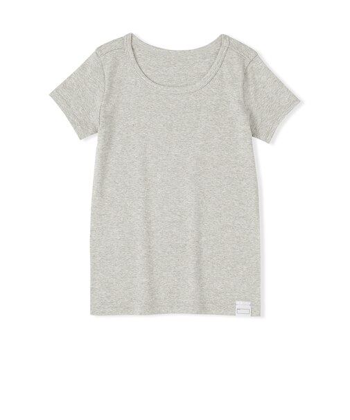 キッズ フライス編みクルーネック半袖Tシャツ【インナー】