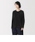 婦人　天竺編みクルーネック長袖Ｔシャツ