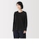 婦人　天竺編みクルーネック長袖Ｔシャツ
