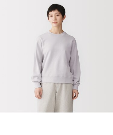 婦人　裏毛スウェットプルオーバー
