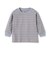 ベビー　あたまするっと両面起毛クルーネック長袖Ｔシャツ