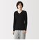 紳士　あったか綿　Ｖネック長袖Ｔシャツ