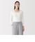 婦人　あったか綿　厚手　Ｕネック八分袖Ｔシャツ