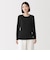 婦人　あったか綿　厚手　クルーネック長袖Ｔシャツ