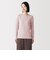 婦人　あったか綿　厚手　クルーネック長袖Ｔシャツ