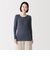 婦人　あったか綿　クルーネック長袖Ｔシャツ