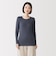 婦人　あったか綿　クルーネック長袖Ｔシャツ