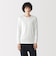 紳士　あったか綿　厚手　クルーネック長袖Ｔシャツ