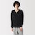 紳士　あったか綿　厚手　Ｖネック長袖Ｔシャツ
