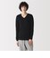 紳士　あったか綿　厚手　Ｖネック長袖Ｔシャツ