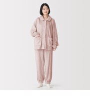 婦人　静電気が起きにくい　着る毛布パジャマ