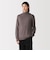 紳士　首のチクチクを抑えたハイネックセーター