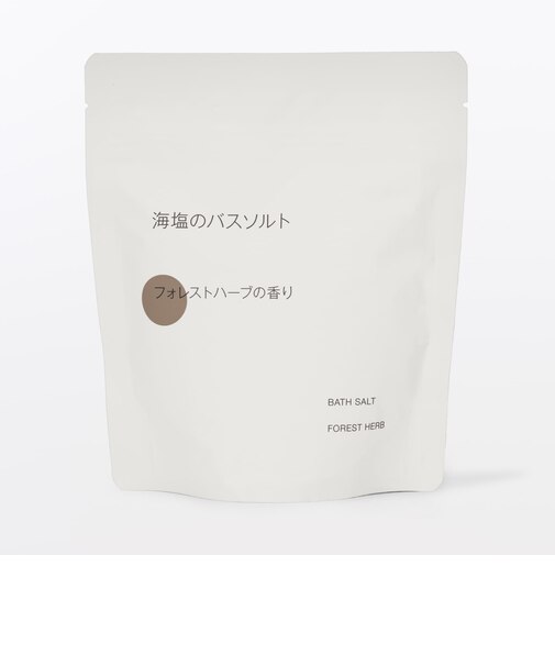 海塩のバスソルト フォレストハーブの香り