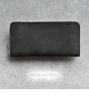 イタリアンレザー”プエブロ”　ラウンドジップウォレット