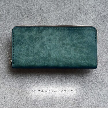 イタリアンレザー”プエブロ”　ラウンドジップウォレット