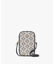 スペード フラワー ノース サウス ジップ フォン クロスボディ