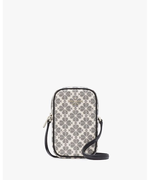 スペード フラワー ノース サウス ジップ フォン クロスボディ