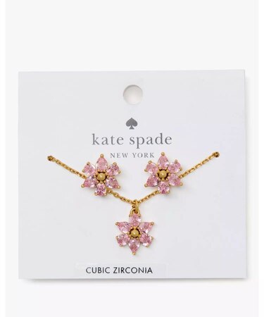 ファースト ブルーム ペンダント アンド ピアス セット
