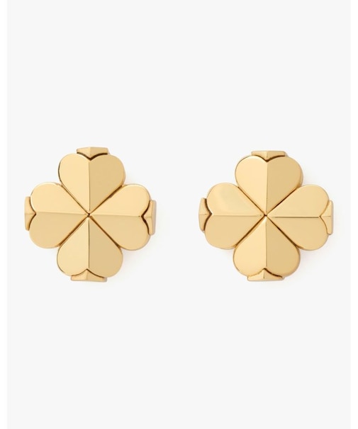 スペード フラワー ピアス