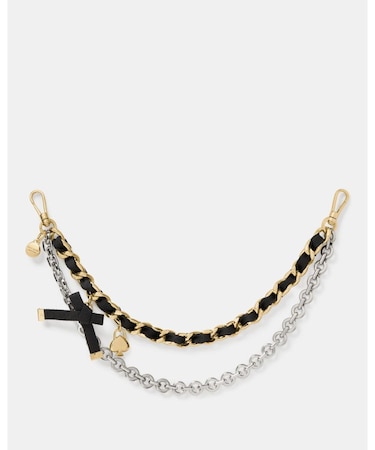 ミックスド メタル スワッグ チェーン