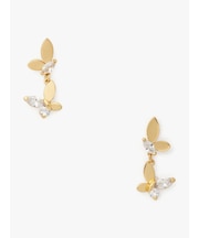 ソーシャル バタフライ ドロップ ピアス