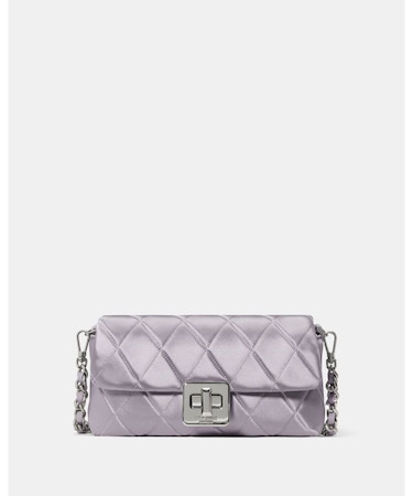 キャリー キルテッド サテン ミニ クロスボディ