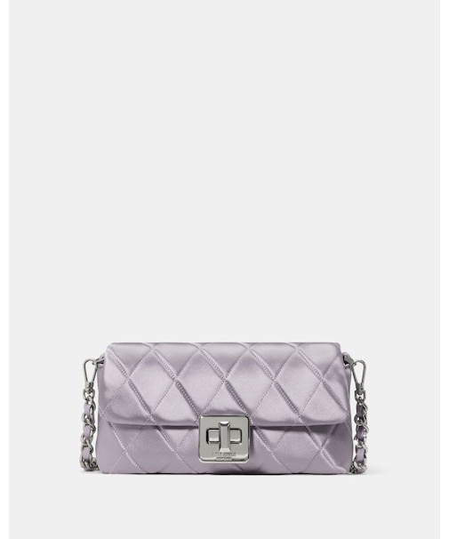 キャリー キルテッド サテン ミニ クロスボディ