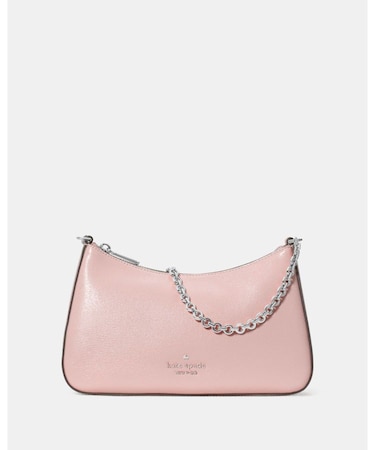 マルゴー テクスチャード パテント レザー コンバーチブル クロスボディ