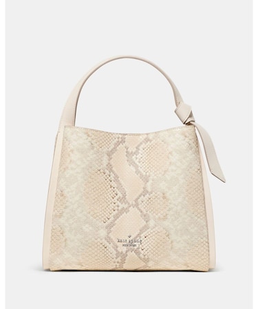 ノット スネーク エンボス キャリーオール バッグ