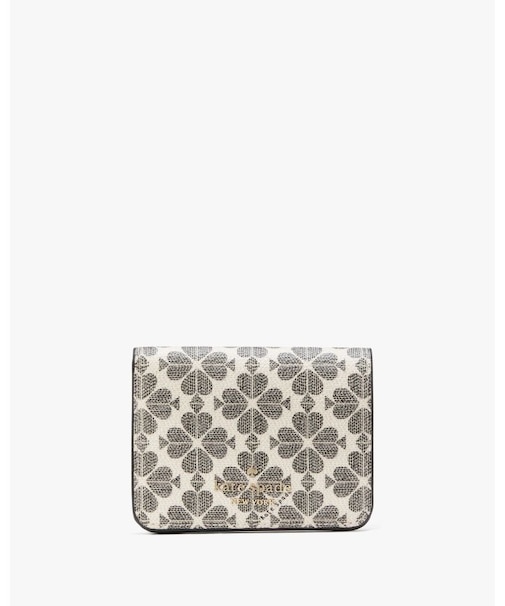 スペード フラワー スモール バイフォールド ウォレット