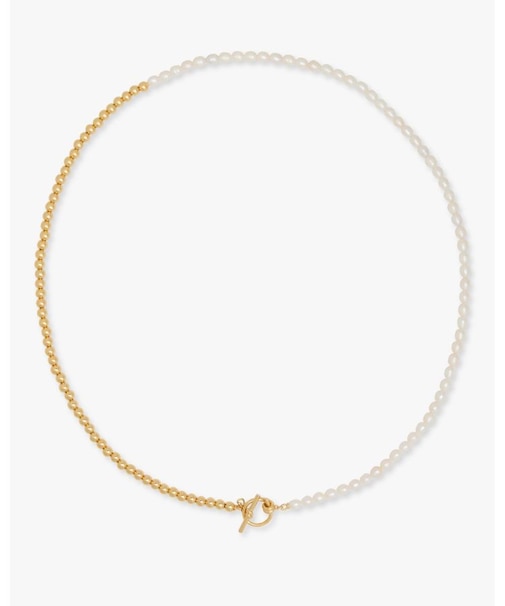 ロープ アンド ノット ロング トグル ネックレス