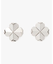 スペード フラワー ピアス