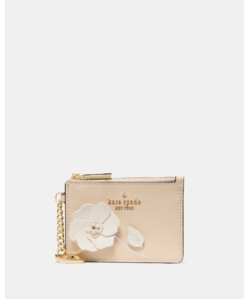 フローラル キー リング カード ホルダー