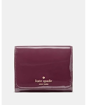 パテント スモール Lジップ フラップ ウォレット
