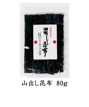 山出し昆布 80g