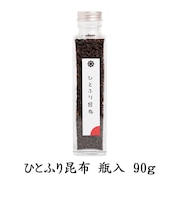 ひとふり昆布 瓶入 90g