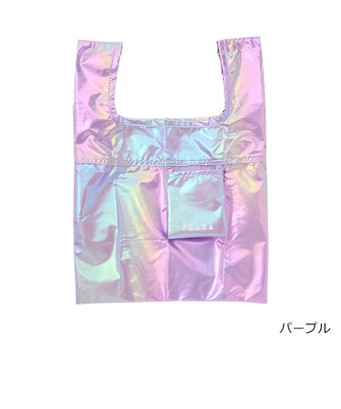 PLAZA メタリックエコバッグ ミニ