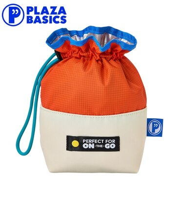 PLAZA BASICS ミニ巾着 ランチポーチ