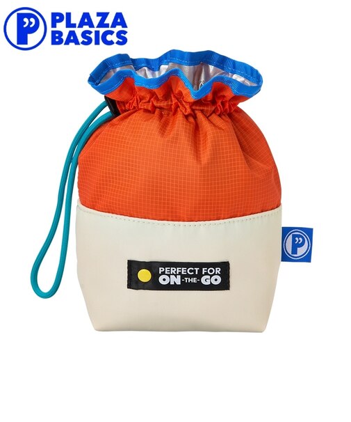 PLAZA BASICS ミニ巾着 ランチポーチ