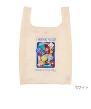 PLAZA BASICS 折り畳みエコバッグ カゴ