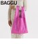 BAGGU スタンダード ホロメタリック ピンク