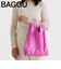 BABY BAGGU ホロメタリック ピンク