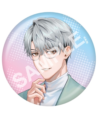 缶バッジ　一橋綾人