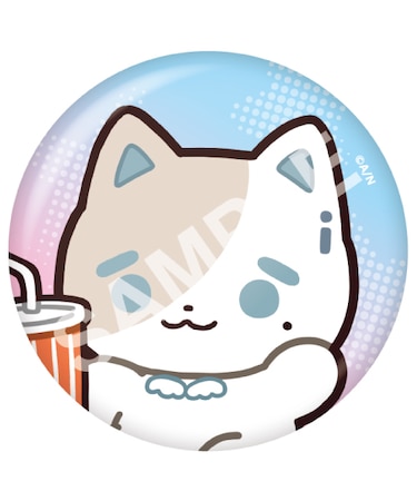 缶バッジ　にじたうん　かなえ